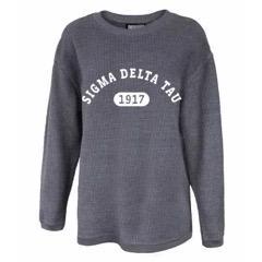 Sigma Delta Tau Corded Crewneck Sweatshirt